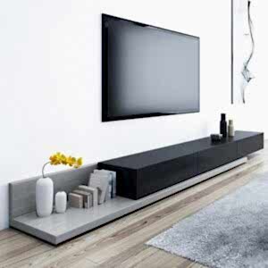 Modern Gri TV Ünitesi